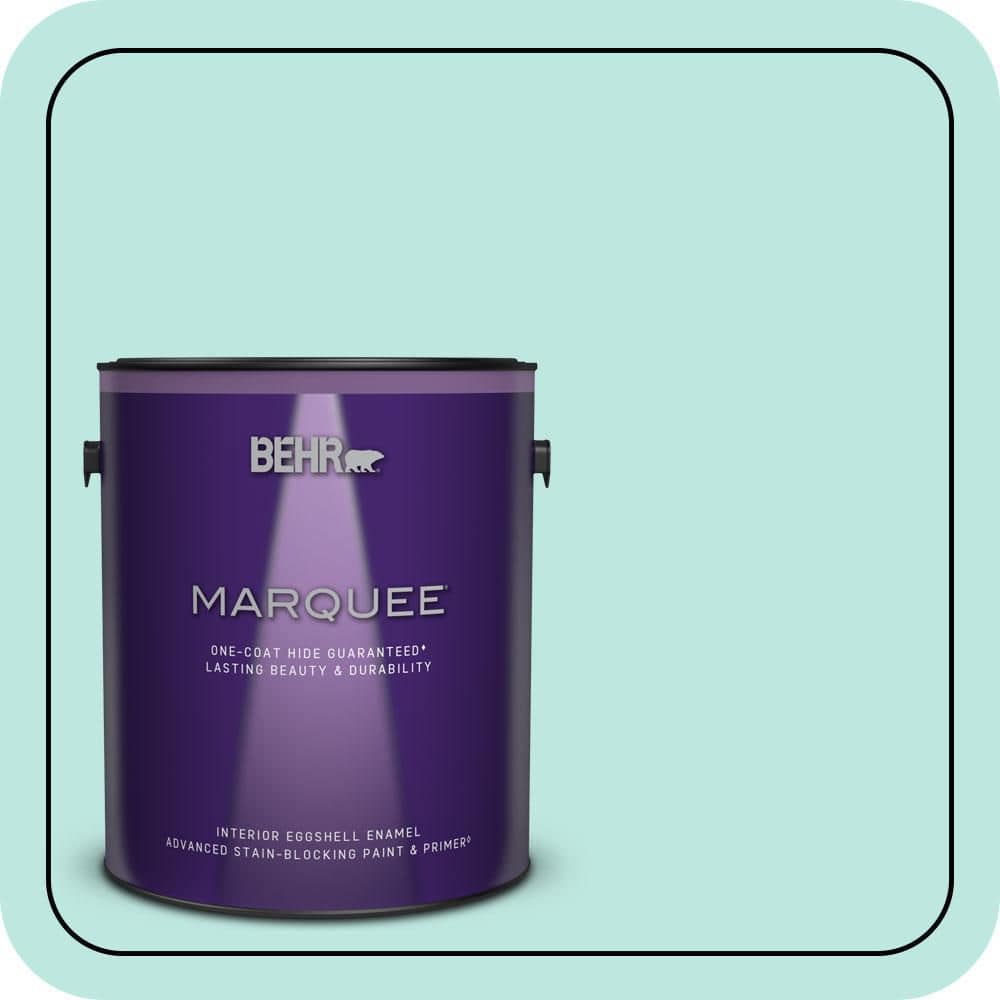 BEHR MARQUEE 1 gal. #490A-2 Cool Jazz Eggshell Enamel Interior Paint & Primer