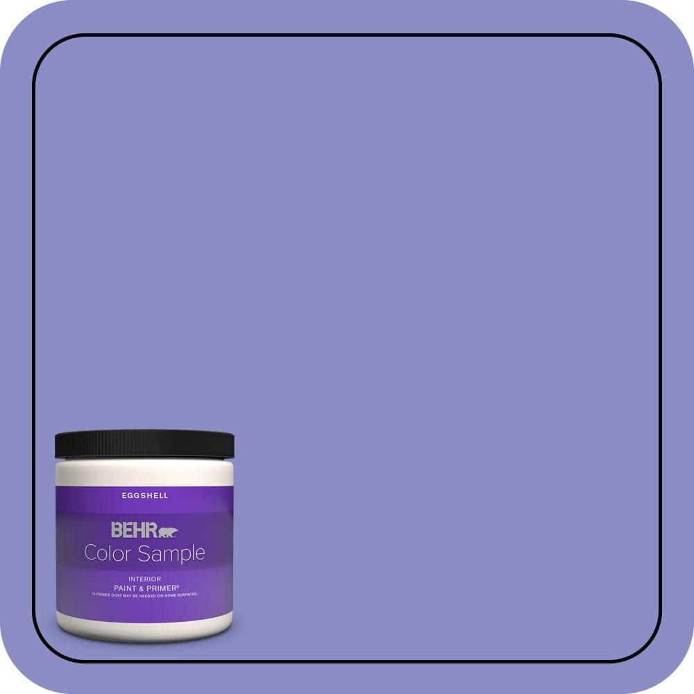 BEHR PREMIUM PLUS 8 oz. #P550-5 Carriage Ride Eggshell Enamel Interior Paint & Primer Color Sample