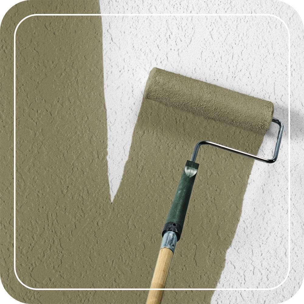 BEHR PREMIUM 5 gal. #S350-5 Green Scene Elastomeric Masonry, Stucco and Brick Exterior Paint (3)