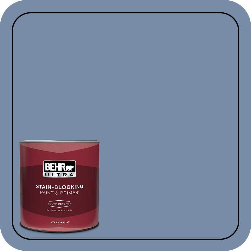 BEHR ULTRA 1 qt. #590F-5 Magic Spell Extra Durable Flat Interior Paint & Primer