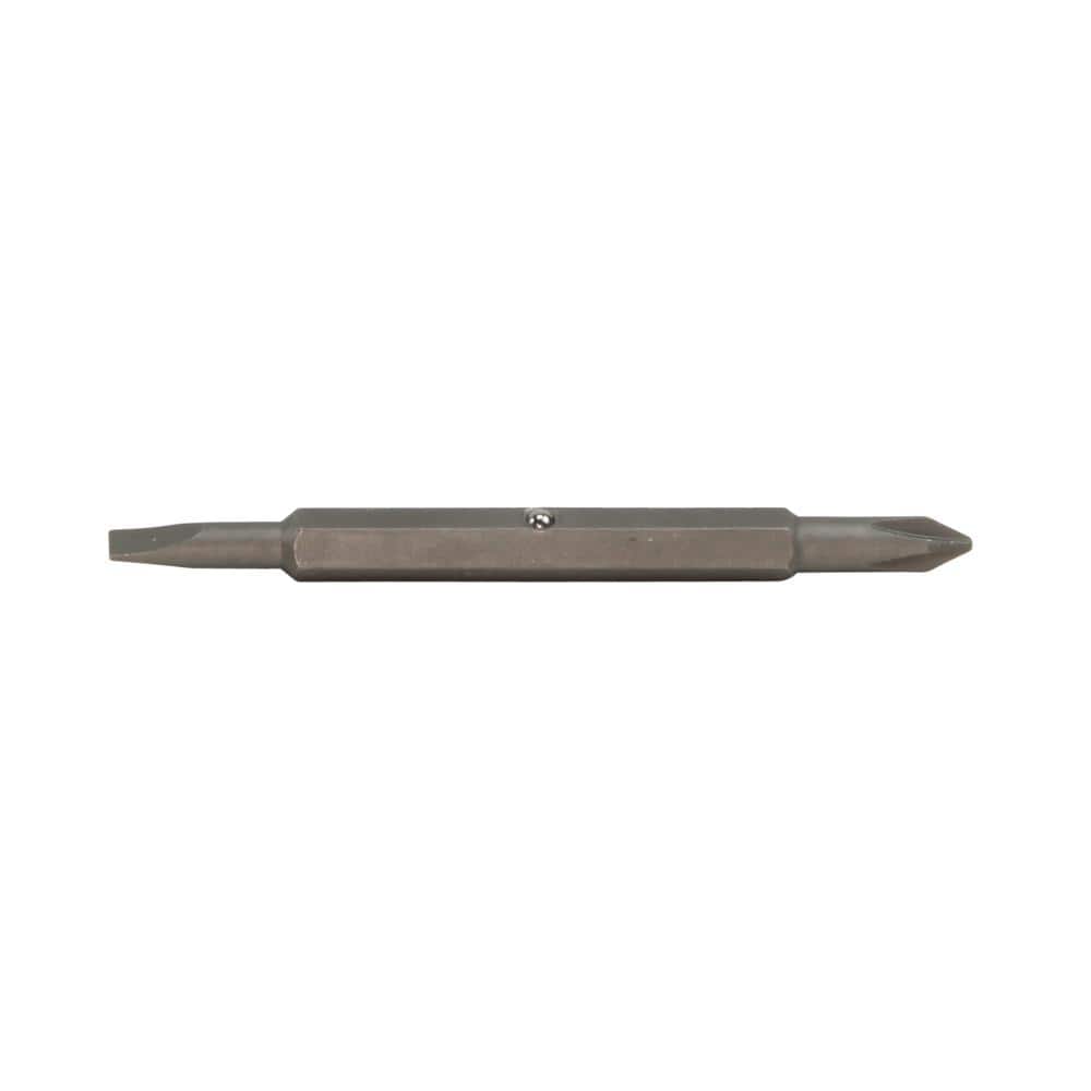Klein Tools 4-in-1 Electronics Phillips 0, Slotted 3/32 Replacement Bits (2)