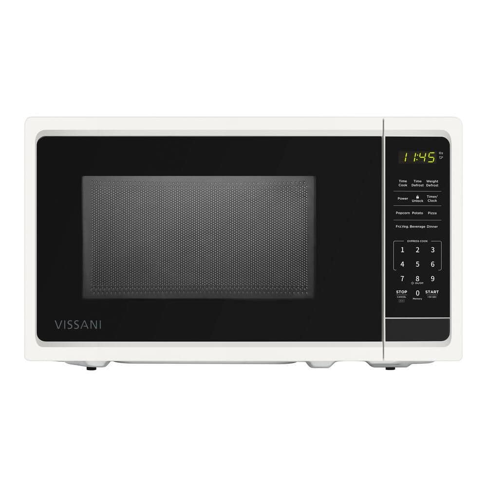 Vissani 0.7 cu. ft. 700-Watt Countertop Microwave in White