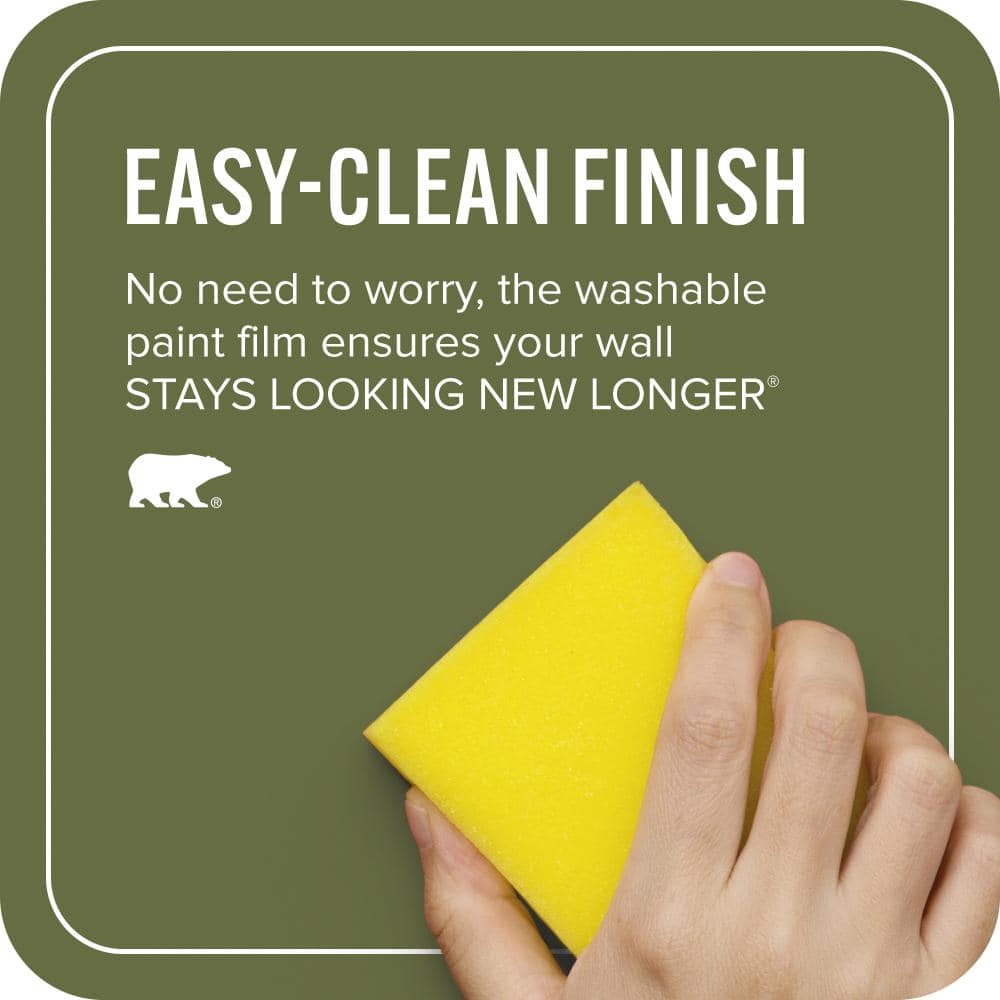 BEHR ULTRA 1 gal. #MQ6-62 Coconut Grove Extra Durable Flat Interior Paint & Primer (4)