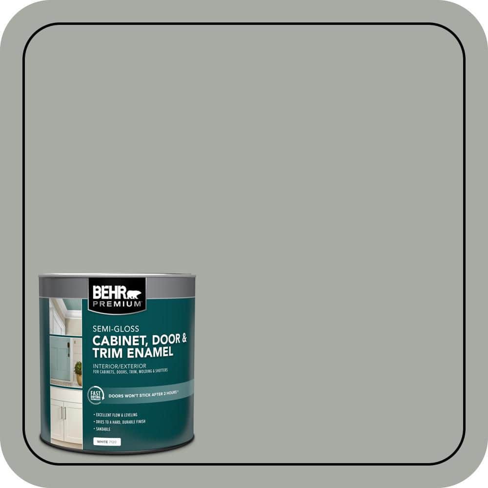 BEHR PREMIUM 1 qt. #PPU25-15 Flipper Semi-Gloss Enamel Interior/Exterior Cabinet, Door & Trim Paint