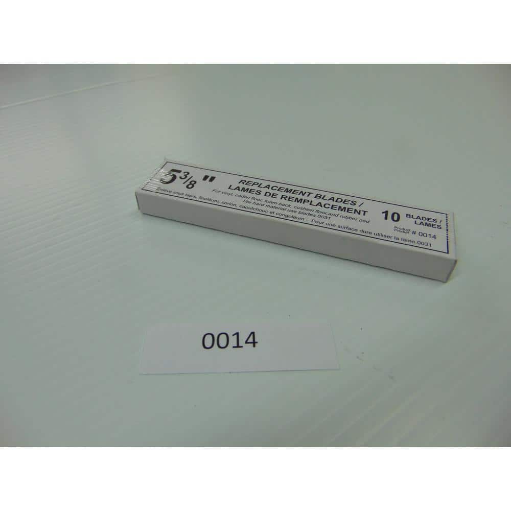 EDDY FLOOR SCRAPER INC 5-3/8 in. Blade (Box of 10) (2)