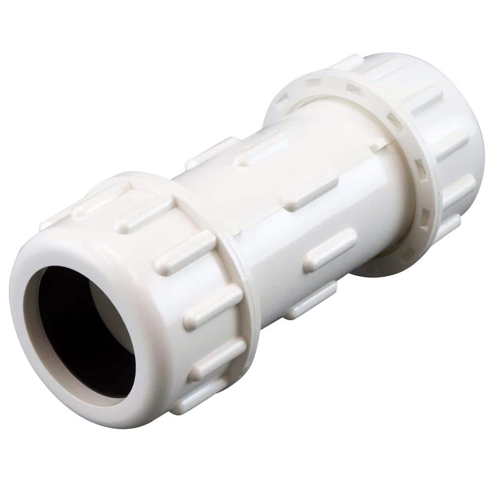 Apollo 1-1/4 in. x 1-1/4 in. PVC Compression Coupling (3)