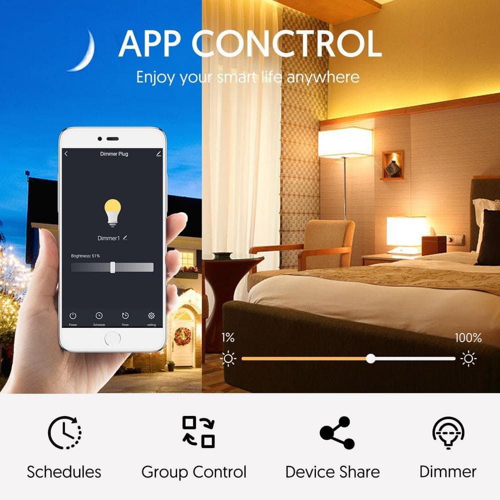 AVATAR CONTROLS 3 Outlets and 3 USB Ports Wi-Fi Smart Power Strip (3)
