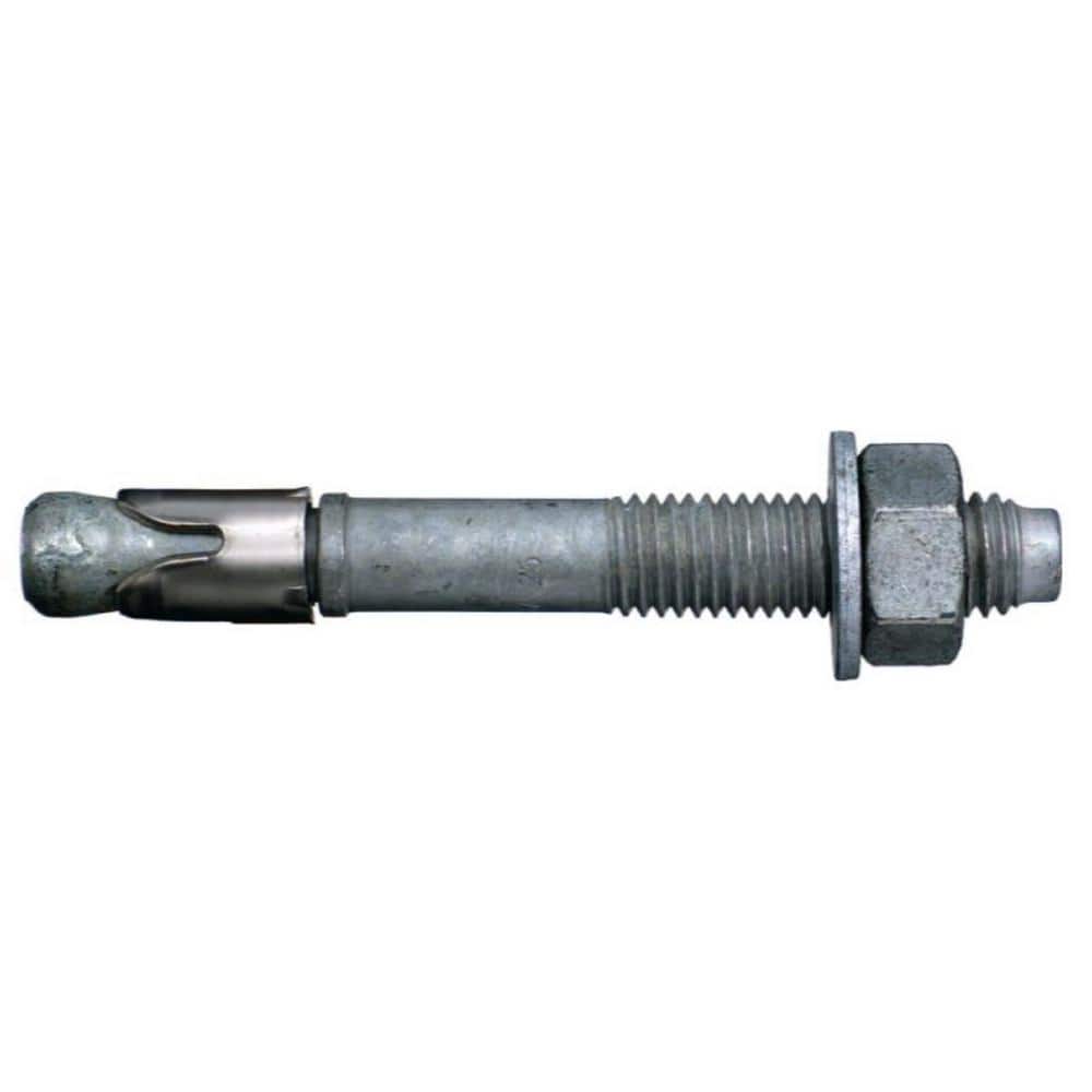 Hilti 1/2 in. x 4-1/2 in. Kwik Bolt 3 Hot Dip Galvanized Wedge Anchor (25-Pack) (1)