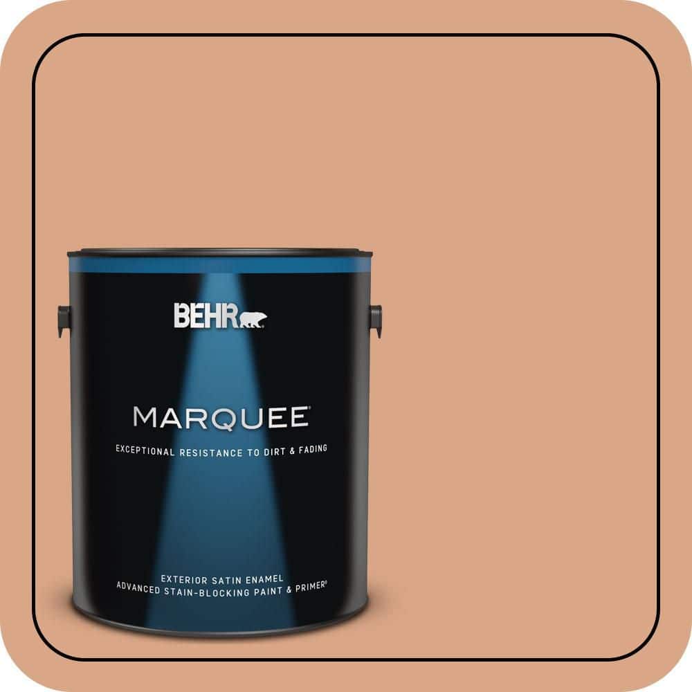 BEHR MARQUEE 1 gal. #PPU3-10 Nairobi Dusk Satin Enamel Exterior Paint & Primer