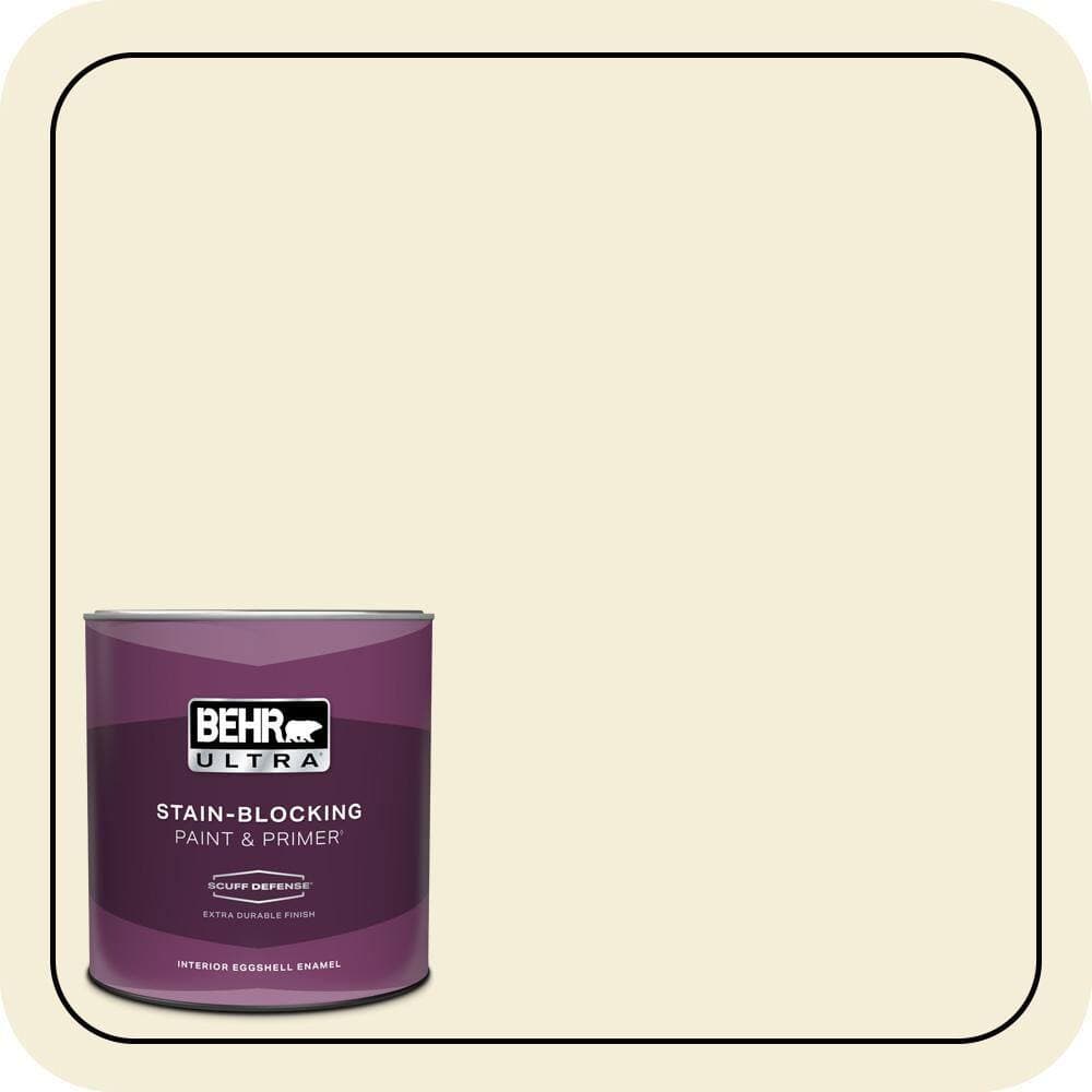 BEHR ULTRA 1 qt. #PPU7-14 Apple Core Extra Durable Eggshell Enamel Interior Paint & Primer
