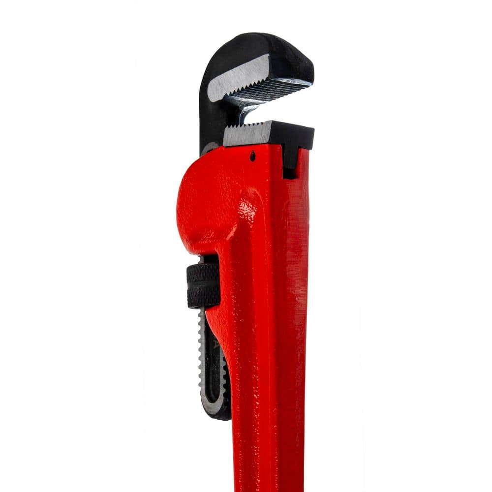 Superior Tool 24 in. Heavy-Duty Straight Cast-Iron Pipe Wrench (3)