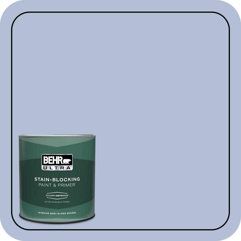 BEHR ULTRA 1 qt. #MQ5-45 Movie Magic Extra Durable Semi-Gloss Enamel Interior Paint & Primer