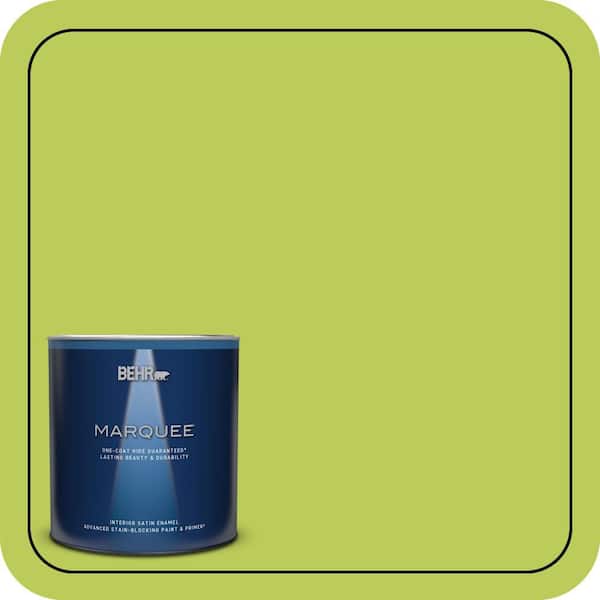 BEHR PREMIUM PLUS #410B-5 Hidden Meadow Enamel Low Odor & Primer (3)