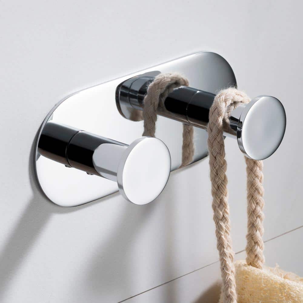 KRAUS Elie Bathroom Robe and Towel Double Hook