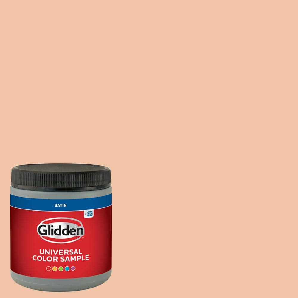 Glidden 8 oz. PPG1200-3 Siesta Satin Interior Paint Sample (1)