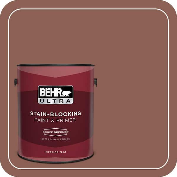 BEHR PREMIUM PLUS #ECC-26-1 Cedar Grove Enamel Low Odor & Primer (2)