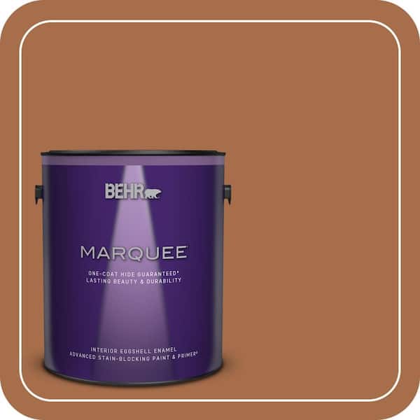 BEHR MARQUEE 1 gal. #T11-9 Drum Solo Eggshell Enamel Interior Paint & Primer (2)