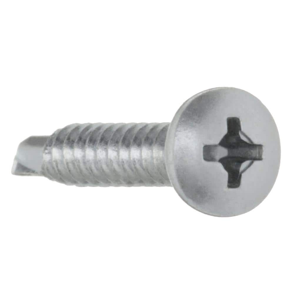 Everbilt #14 Zinc Plated Phillips Pan Head Sheet Metal Screw (3)