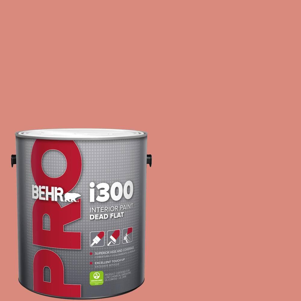 BEHR PRO 1 gal. #M170-5 Indian Sunset Dead Flat Interior Paint