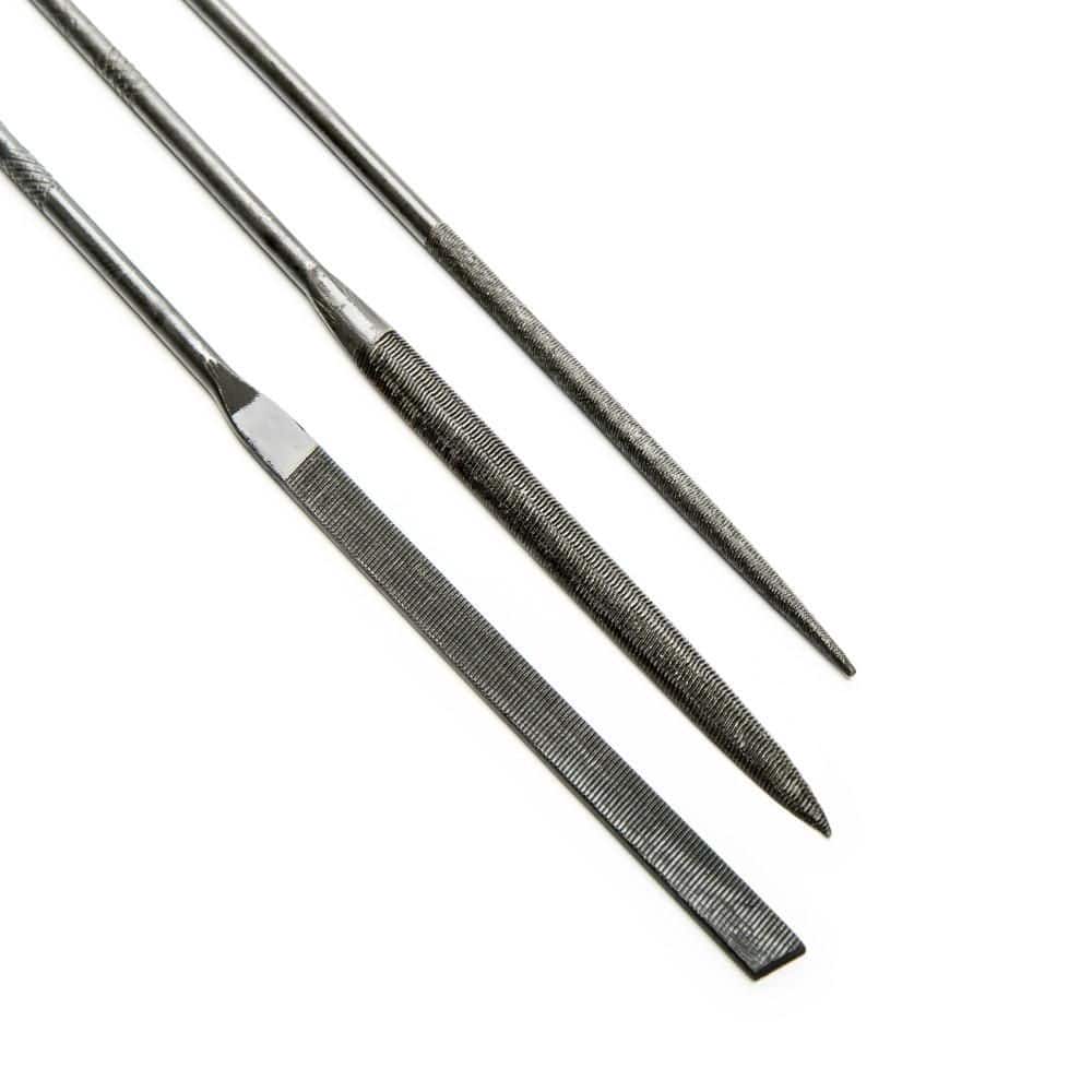 Crescent Nicholson 5-1/2 in. Assorted Hobby/Craft Mini File Set (6-Piece) (3)