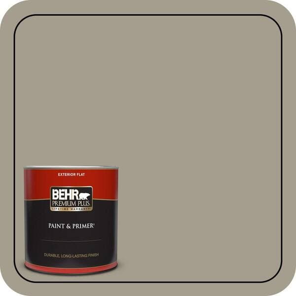 BEHR PREMIUM PLUS #720D-4 Ashwood Enamel Low Odor & Primer (4)