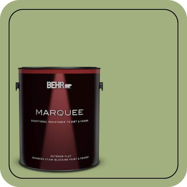 BEHR PREMIUM PLUS #M360-5 Fresh Guacamole Enamel Low Odor & Primer (3)