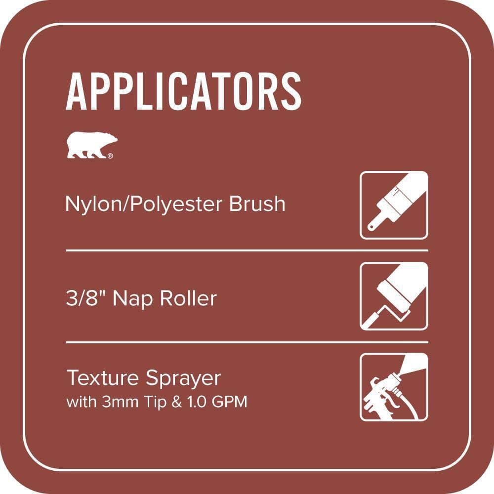 BEHR PREMIUM #180D-7 Textured Low-Lustre Enamel Interior/Exterior Porch and Patio Anti-Slip Floor Paint (4)