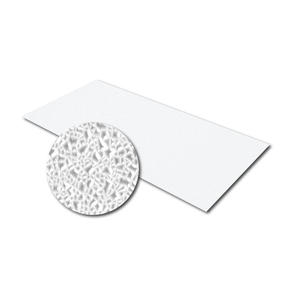 OPTIX 24 in. x 24 in. White Cracked Ice Acrylic Lighting Panel (20-Pack) (2)