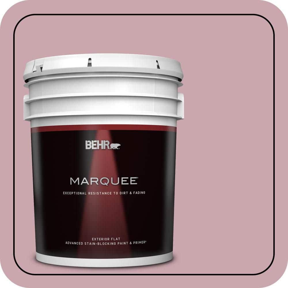 BEHR MARQUEE 5 gal. #MQ1-04 Dutchess Dawn Flat Exterior Paint & Primer