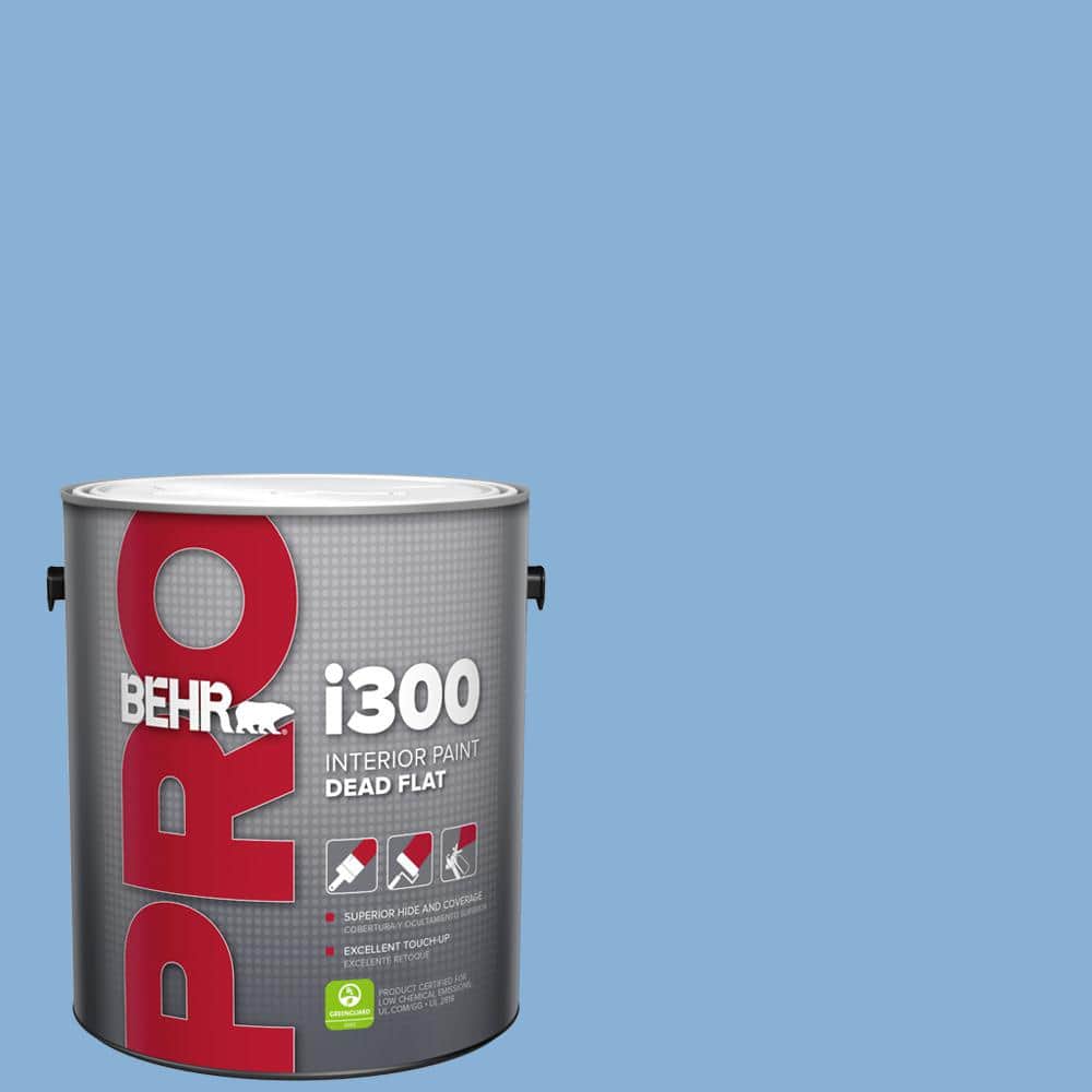 BEHR PRO 1 gal. #PPU15-12 Bluebird Dead Flat Interior Paint (1)