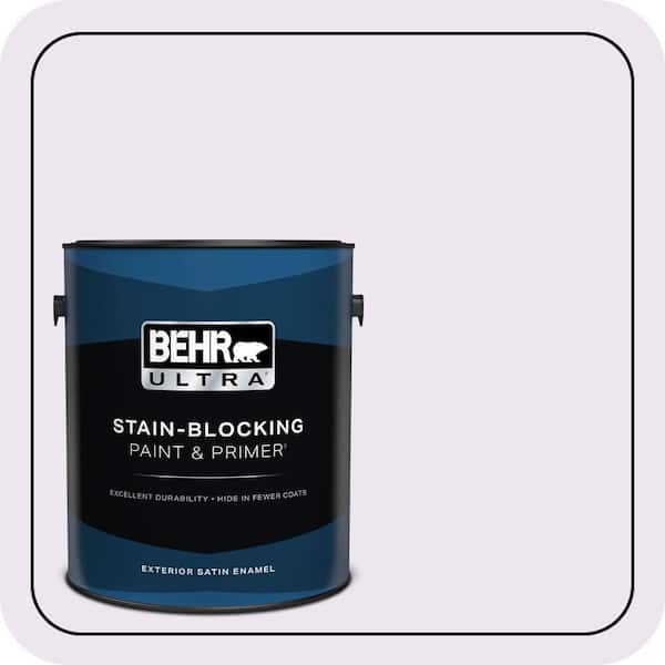 BEHR ULTRA 1 gal. #M570-1 In the Spotlight Satin Enamel Exterior Paint & Primer (2)