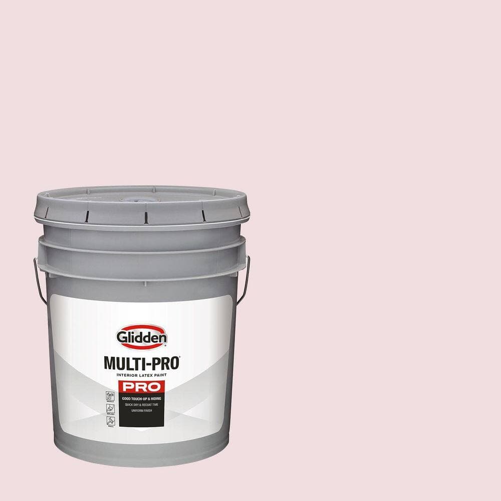 Glidden Multi-Pro 5 gal. PPG1183-1 Ballerina Ultra Flat Interior Paint