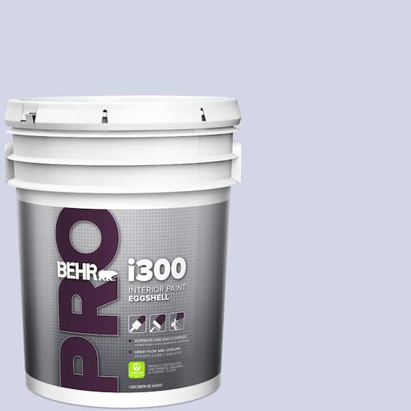 BEHR PRO 5 gal. #T12-17 Violet Water Eggshell Interior Paint (2)