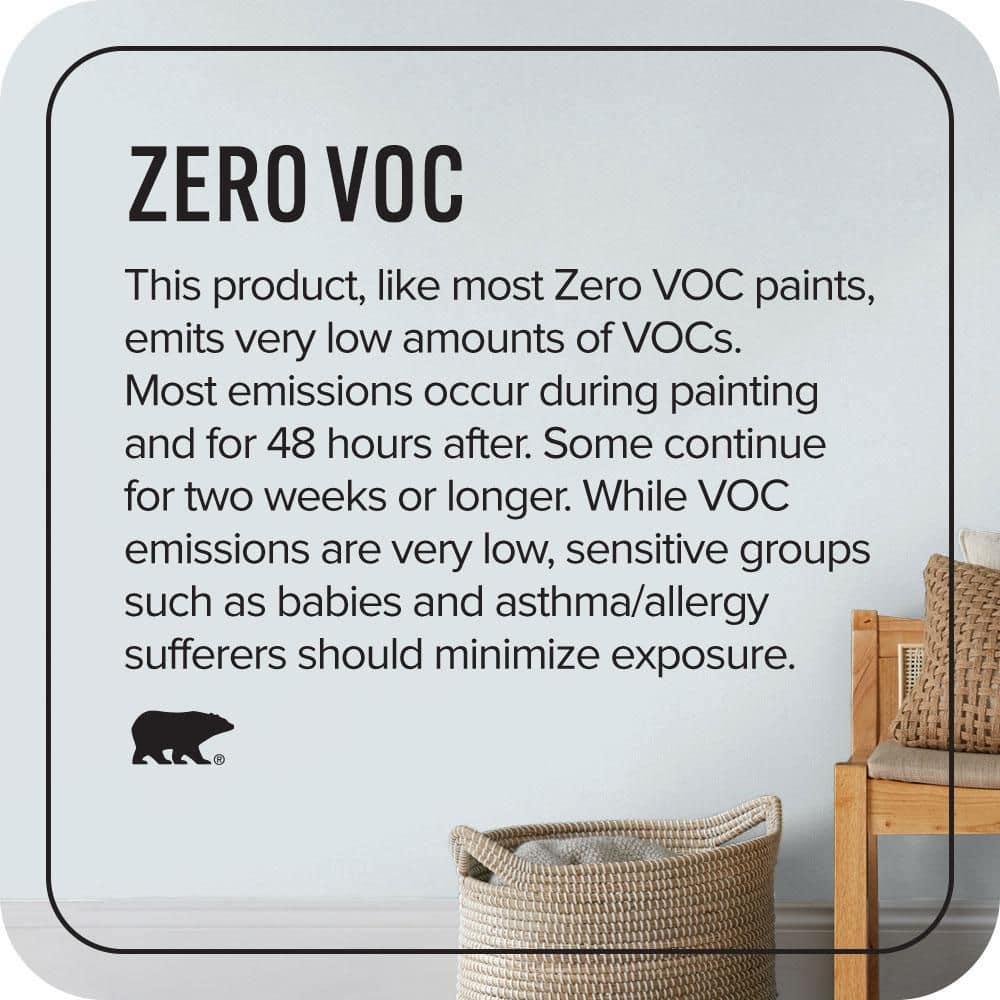 BEHR PREMIUM PLUS #ICC-36 Serene Enamel Low Odor & Primer (4)