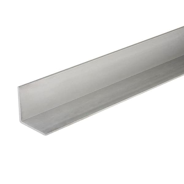 Everbilt 3/4 in. x 8 ft. - 1/20 in. Thick Aluminum Angle (2)