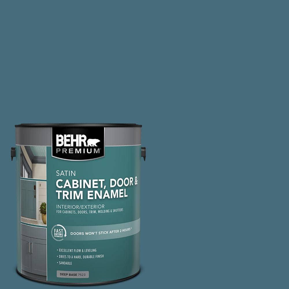BEHR PREMIUM #S480-6 Enamel Interior/Exterior Cabinet, Door & Trim Paint (1)