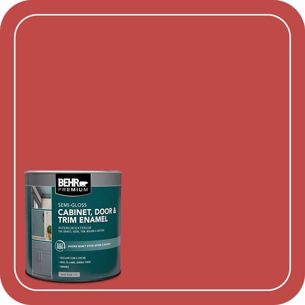 BEHR PREMIUM 1 qt. #P160-6 Intrigue Semi-Gloss Enamel Interior/Exterior Cabinet, Door & Trim Paint