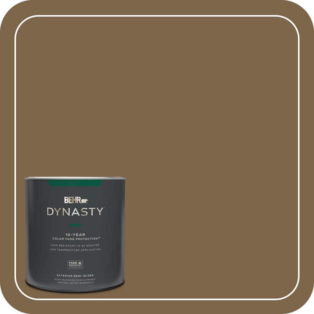 BEHR DYNASTY 1 qt. #PPU4-19 Arts and Crafts Semi-Gloss Exterior Stain-Blocking Paint & Primer