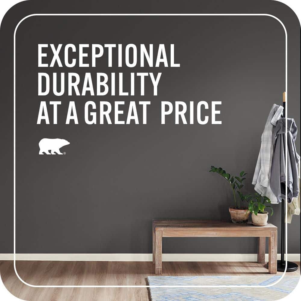 BEHR PREMIUM PLUS #N510-7 Blackout Enamel EcoMix Plant-Based & Primer (4)