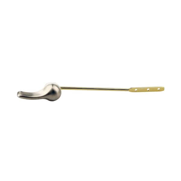 Everbilt Front Mount Toilet Tank Lever in Brushed Nickel (2)