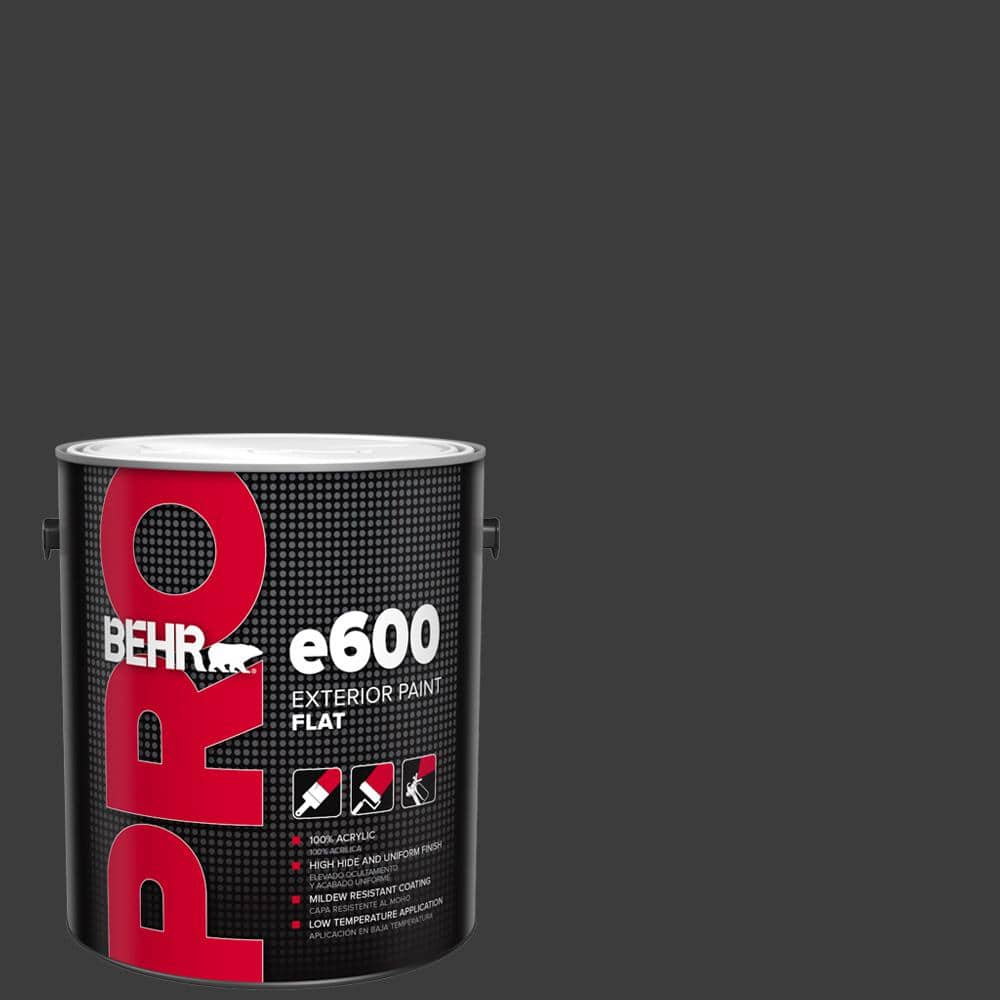 BEHR PRO 1 gal. #MQ5-05 Limousine Leather Flat Exterior Paint