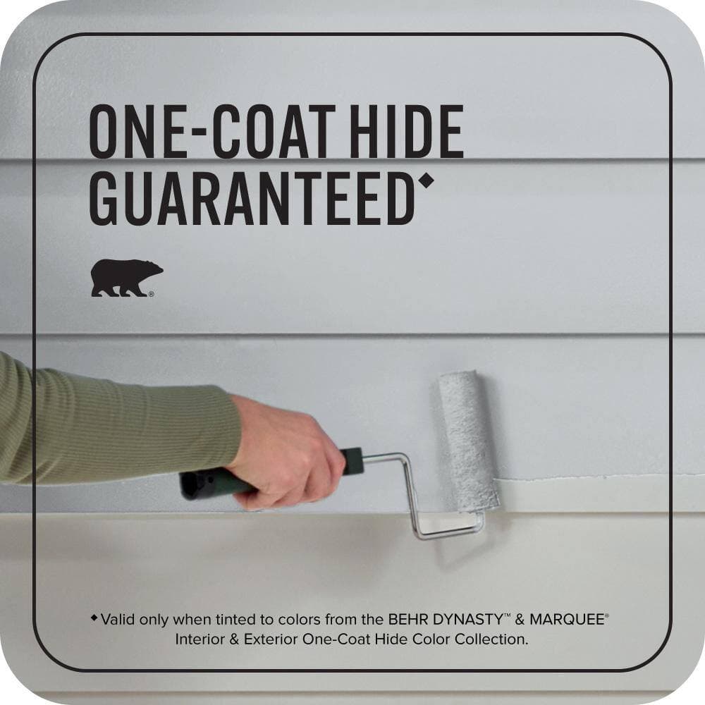 BEHR MARQUEE 1 gal. #N510-2 Galactic Tint Semi-Gloss Enamel Exterior Paint & Primer (3)