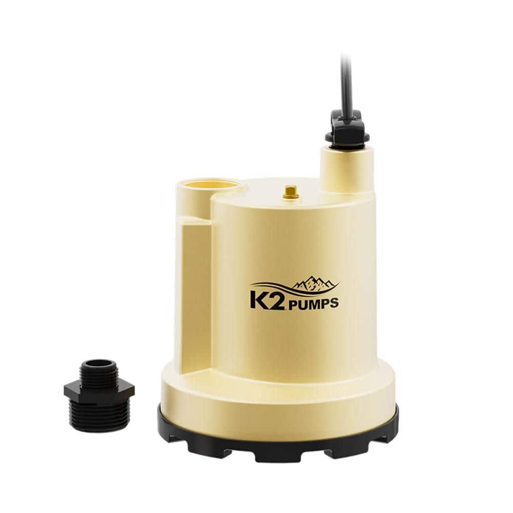 Unbranded Professional Grade 1/4 HP Submersible Utility Pump, Cast Aluminum, 115V (1)