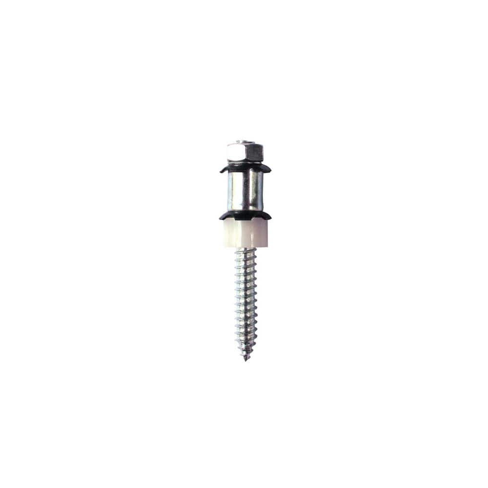 L. J. SMITH STAIR SYSTEMS 1 in. D x 1 in. W x 1 in. L Iron Baluster Concealed Fastener For 1/2 Inch Baluster Installation Pin