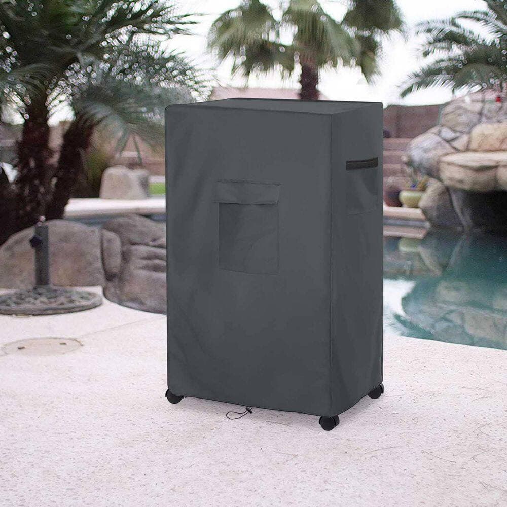Adrinfly 2-Hours 60-Heavy Duty Waterproof Evaporative Cooler Cover for MC37M/MC37V/MFC3600,25 L x 18 W x 37 H, Grey, Windproof (2)