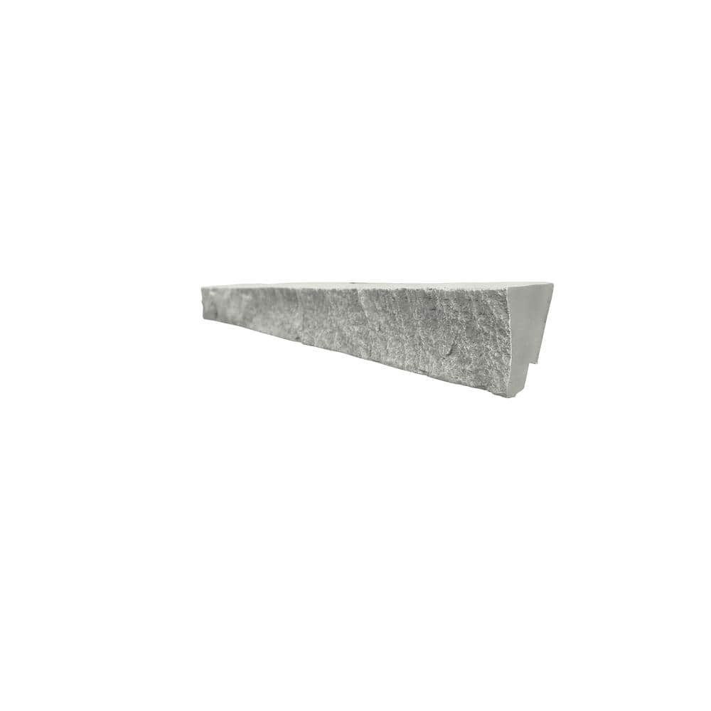 GenStone Stacked Stone 2 in. x 3.5 in. x 42 in. Northern Slate Faux Stone Siding Ledger (2)