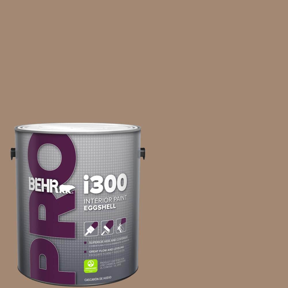 BEHR PRO 1 gal. #QE-22 Terrazzo Brown Eggshell Interior Paint