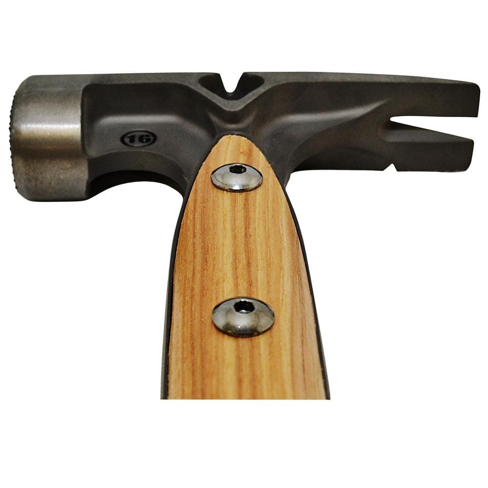Dalluge 16 oz. Titanium Milled Face Framing Hammer with 15.5 in. Hardwood Handle (3)
