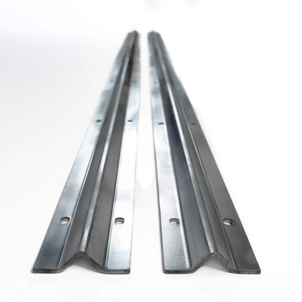 ALEKO Galvanized Steel V Track For Sliding Gate Opener - 12 ft. (2)