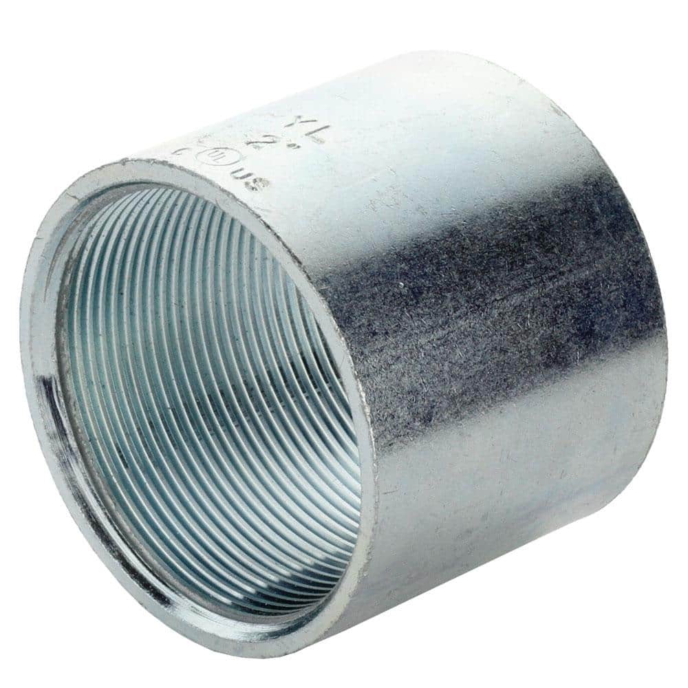 Commercial Electric 2 in. Rigid Metal Conduit (RMC) Threaded Coupling (2)